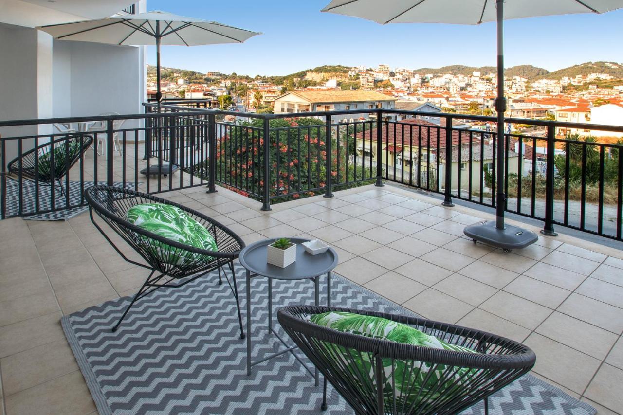 D & E Apartments Skiathos-Stadt Exterior foto